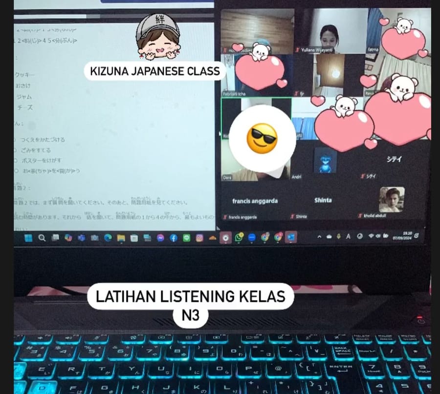 Latihan Listening Kelas N3