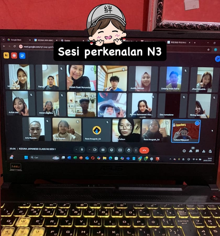 Sesi Perkenalan N5 — Kizuna Japanese Class